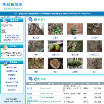 西勾植物志