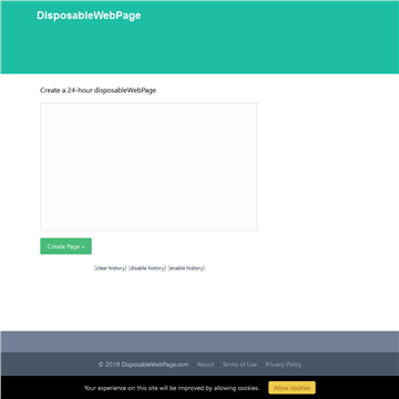 disposableWebPage