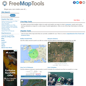 Free Map Tools