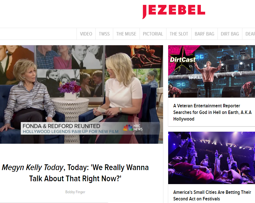 Jezebel女性主义时尚博客