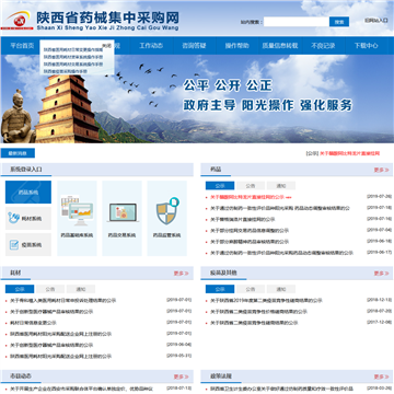 陕西省药械集中采购网