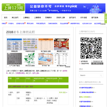 上牌123网