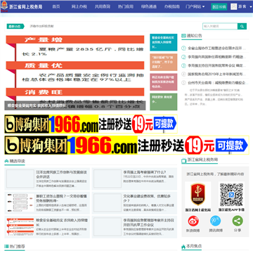 浙江地税因特网办税服务系统
