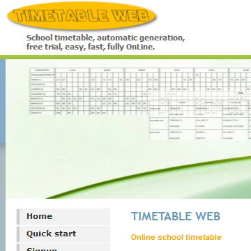 TIMETABLE WEB