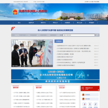 抚顺市东洲区政府网