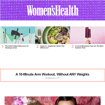 美国女性健康杂志