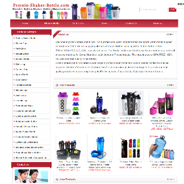 Protein Shaker Bottle