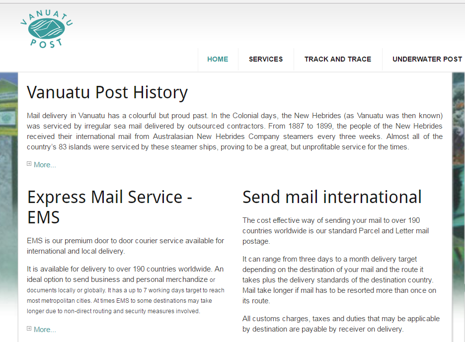 瓦努阿图邮政