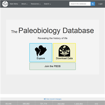 在线古生物学数据库