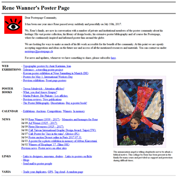 Rene Wanner's Poster Page