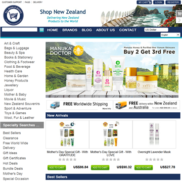 新西兰购物网
