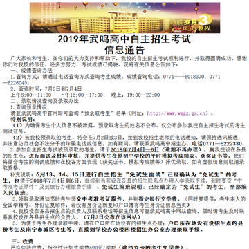 广西武鸣高中