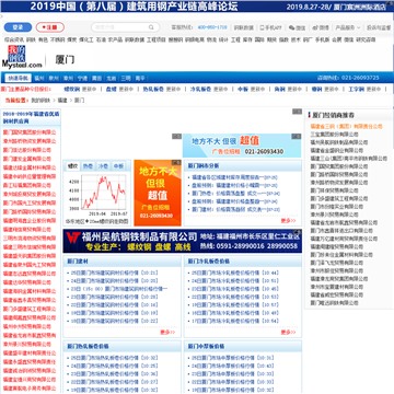 我的钢铁厦门钢材网